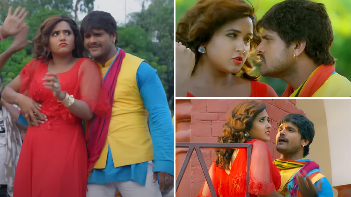 NishpakshMat's tweet photo. Bhojpuri Song BP Badhal Ba: खेसारी लाल यादव और काजल राघवानी का रोमांटिक गाना 'बीपी बढ़ल बा' हुआ वायरल, YouTube व्यूज की भरमार 
Read more ⬇️
 https://t.co/kHoV1g5Kec https://t.co/mD4w3k6Dq1