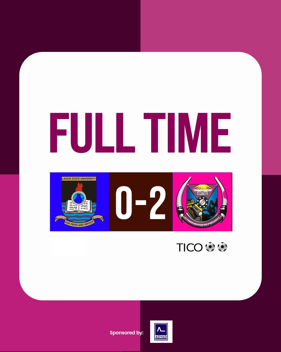 FUTA Alumni Football Team (@futaclassics) on Twitter photo Tico fires FUTA Tigers into the quarter finals of the Alumni Football Games hosted by <a href="/9jaXFootball/">ALL STARS FOOTBALL MATCH</a>
Guess what? <a href="/ADVADLIMITEDNG/">ADVAD Limited.</a> powered us all the way through, even through our loss on MD2, they backed us and we came out tops. Tico fires FUTA Tigers into the quarter finals of the Alumni Football Games hosted by <a href="/9jaXFootball/">ALL STARS FOOTBALL MATCH</a>
Guess what? <a href="/ADVADLIMITEDNG/">ADVAD Limited.</a> powered us all the way through, even through our loss on MD2, they backed us and we came out tops.