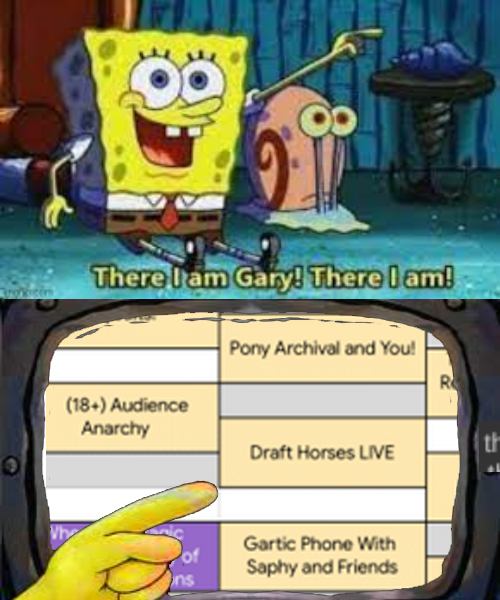 DraftHorsesYT's tweet photo. Find our panel at @BABSCon! Saturday, 5pm, Hall Of Magic (Ballroom C)!

We're doing random ship art using your suggestions! https://t.co/SvAkVqbkdK