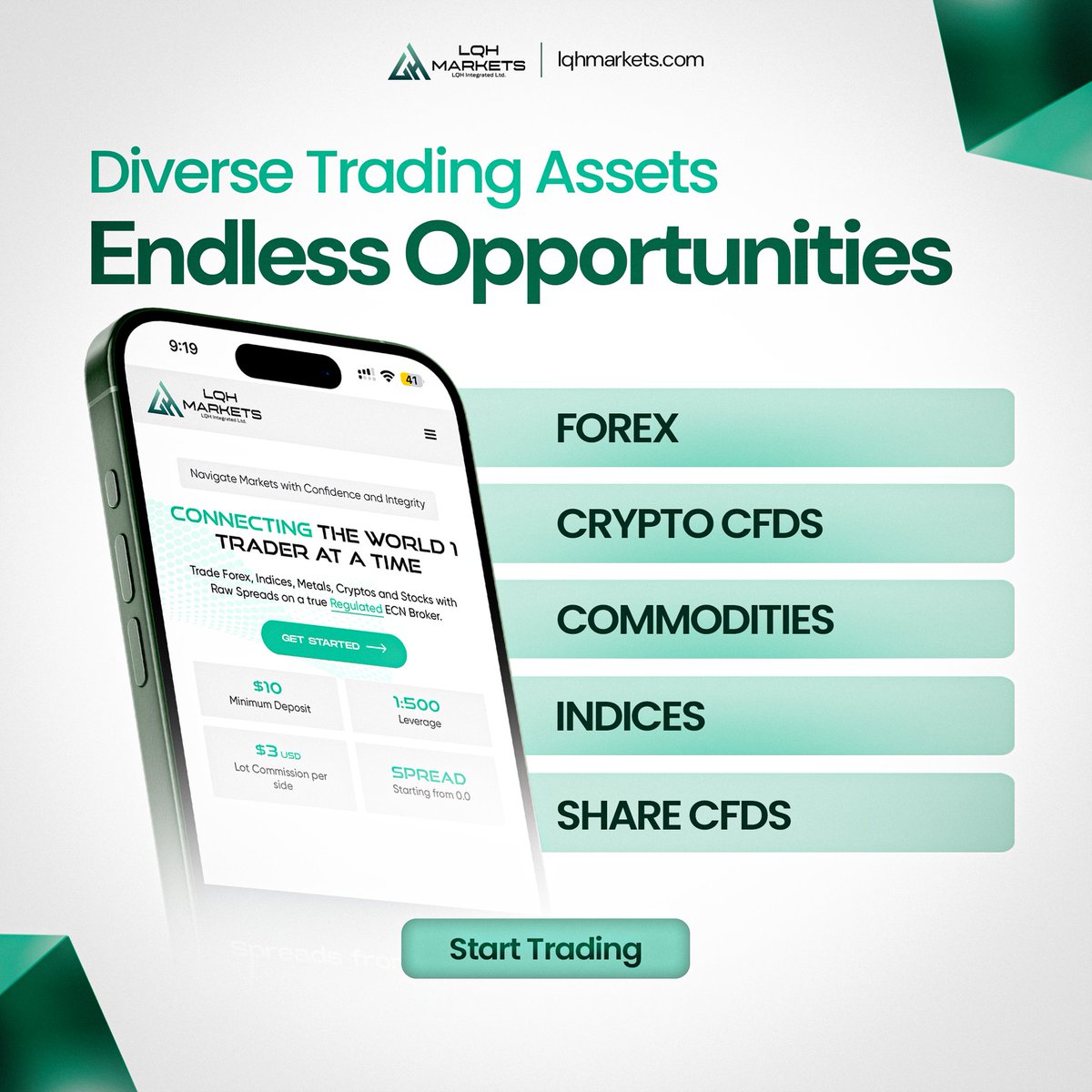 🌍 Connecting the World 1 Trader at a Time.
Trade global markets, from anywhere.

📊 Access Forex, Commodities, Indices &amp; more – all in one place.

🔗 Sign Up Today – LQHMarkets.com