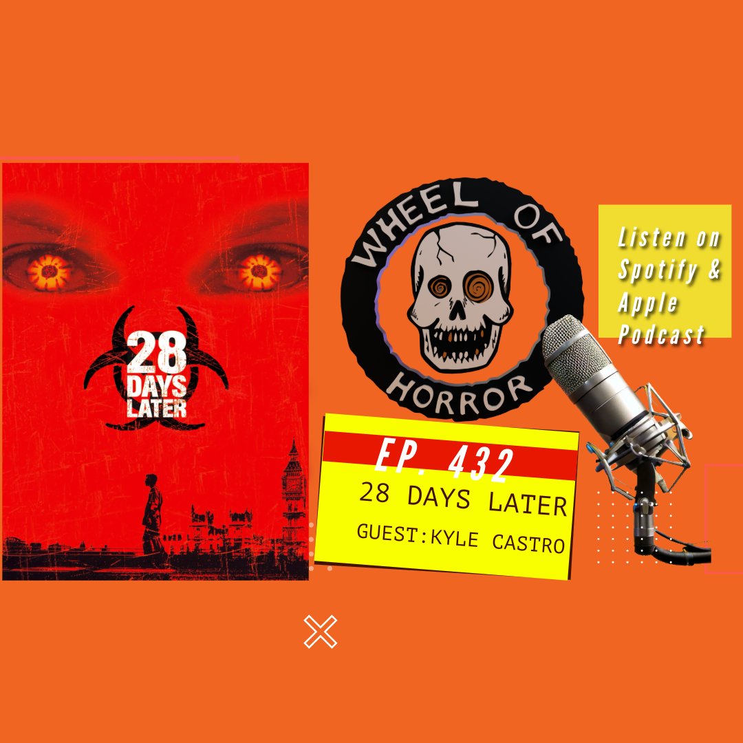 FINALLY! We are covering 28 Days Later, the zombie apocalypse movie that redefined the genre by swapping slow moving zombies for rage fueled sprinting maniacs. Grab some Pepsi, avoid the infected, &amp; join us for a chaotic journey through viral nightmares!
podcasts.apple.com/us/podcast/whe…