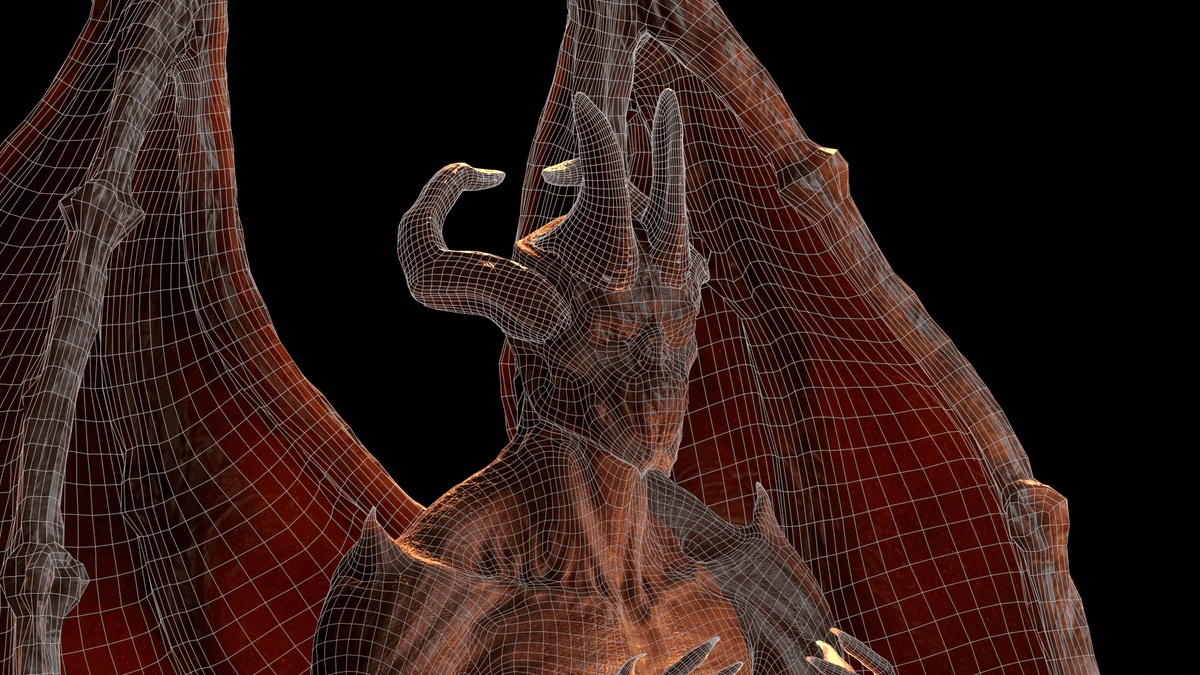 Sameer23artist's tweet photo. 🔥 AAA Game Character – Creature Design 📷Created this demonic creature for a client’s upcoming AAA game. From anatomy to wings and accessories, bring their dark fantasy world to life. 
 #AAACharacter #GameArt #CreatureDesign #3DModeling #FantasyCreature #CGI #ZBrush #GameDev https://t.co/ptbY98nOht