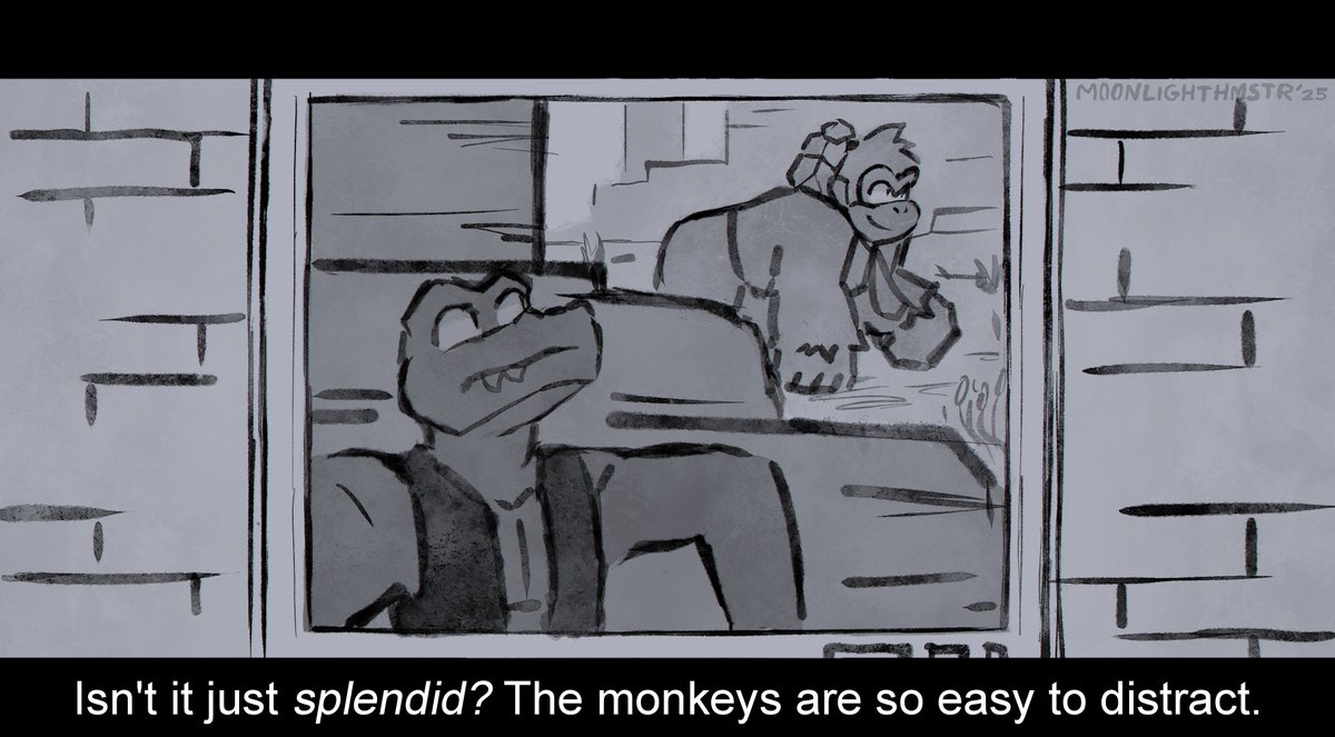 moonlighthmstr's tweet photo. scheming #donkeykongbananza #krool #kingkrool https://t.co/ycyIaIt79Y