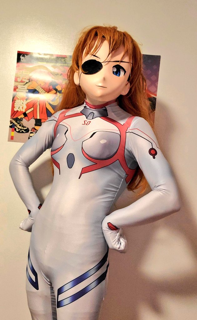 Blade_Kig's tweet image. Does this look plugsuit me?
#kigurumi #Asuka #Langley #Evangelion #着ぐるみ #kig #kigurumicosplay