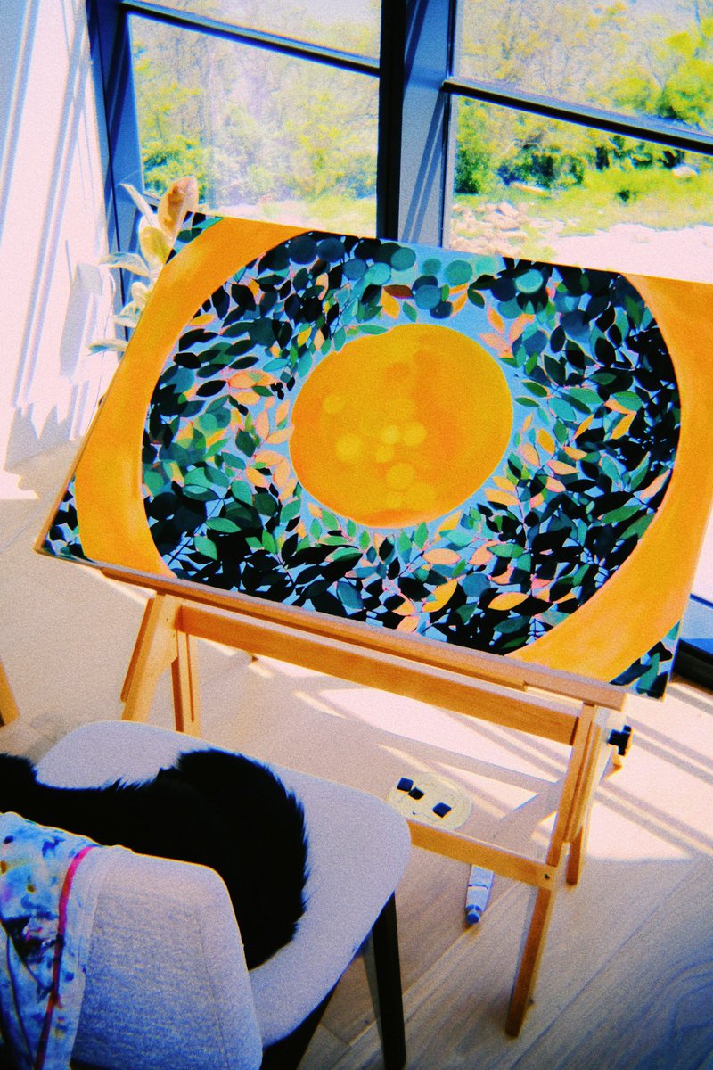 every time i think this painting is done the art spirit laughs in my face