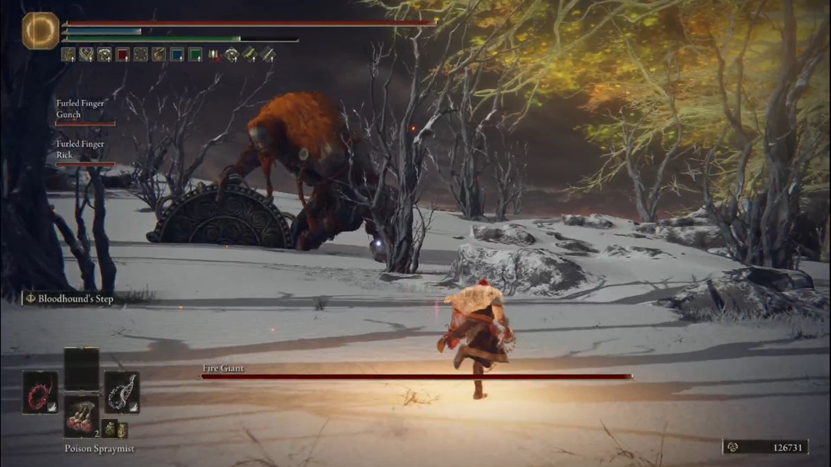 OmiLionheart's tweet photo. A 2nd alt thumbnail for Elden Ring Part 14. The Fire Giant prepares to launch a lotta snow my way. #EldenRing #ShadowOfTheErdTree #EldenRingShadowOfTheErdTree #FromSoftware #Souldborne #Youtube #Thumbnail #Gaming #YoutubeGaming #VideoGames #CoOp #Steam #FireGiant https://t.co/FzX0Mv01gE