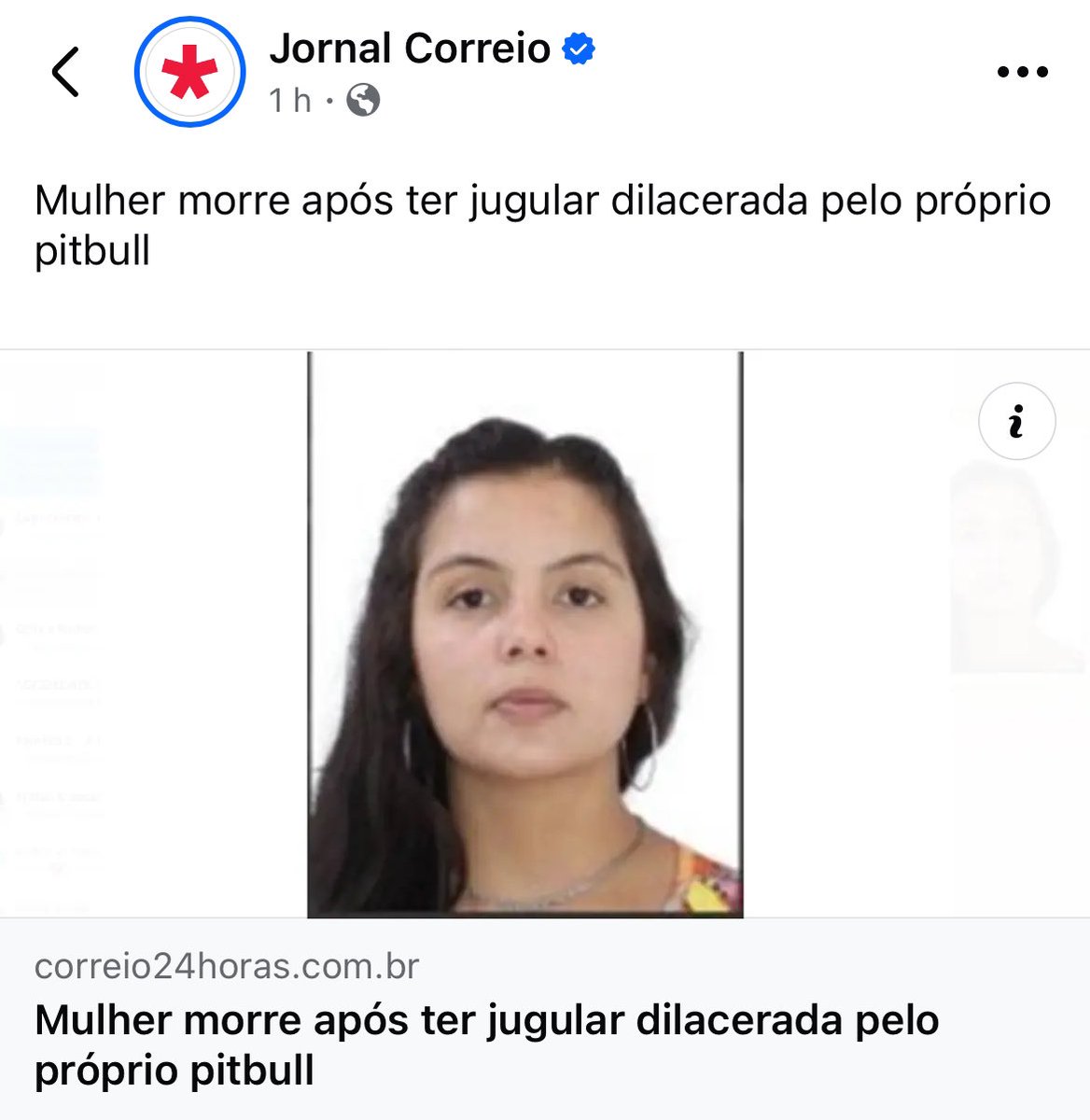OFCBostil's tweet photo. Mas veja bem, msm que pitbulls representem menos de 10% da população mundial de cães, mas são responsáveis por mais de 60% dos ataques violentos, não podemos julgar a raça

Eu tenho um e ele é super dócil https://t.co/PNsUMYqSV7