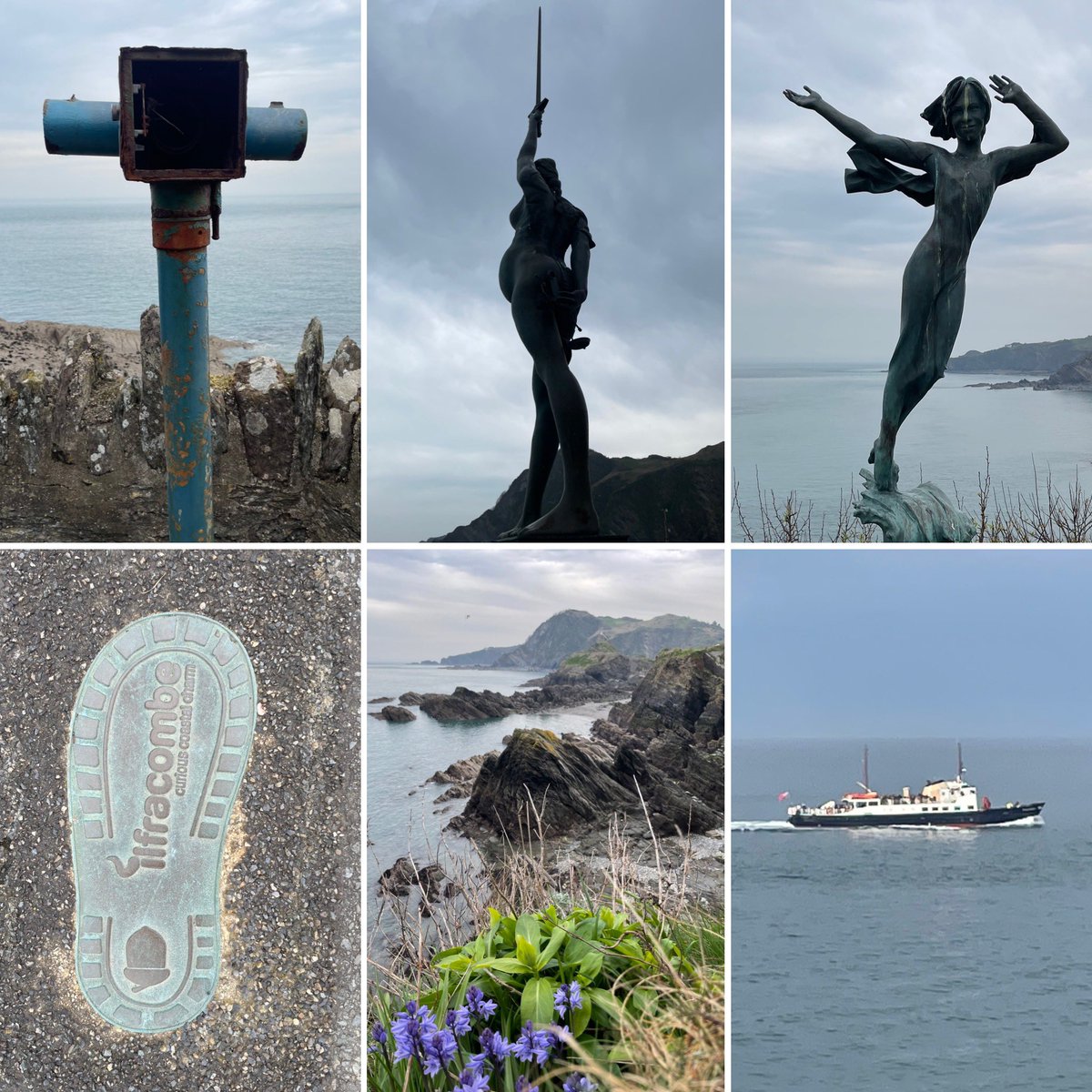 Statues and seascapes