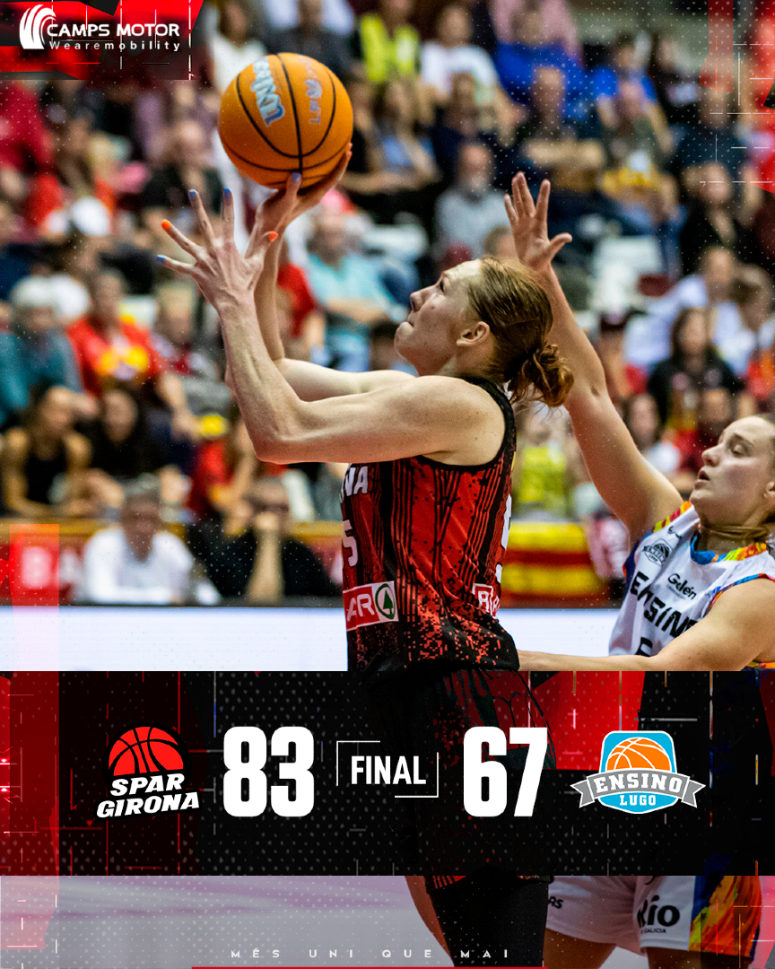 Spar Girona (@unigirona) on Twitter photo FINAL HISTÒRIC A FONTAJAU! Primeres de la la lliga regular i plaça a l' <a href="/EuroLeagueWomen/">EuroLeague Women</a>! ❤️🖤 FINAL HISTÒRIC A FONTAJAU! Primeres de la la lliga regular i plaça a l' <a href="/EuroLeagueWomen/">EuroLeague Women</a>! ❤️🖤