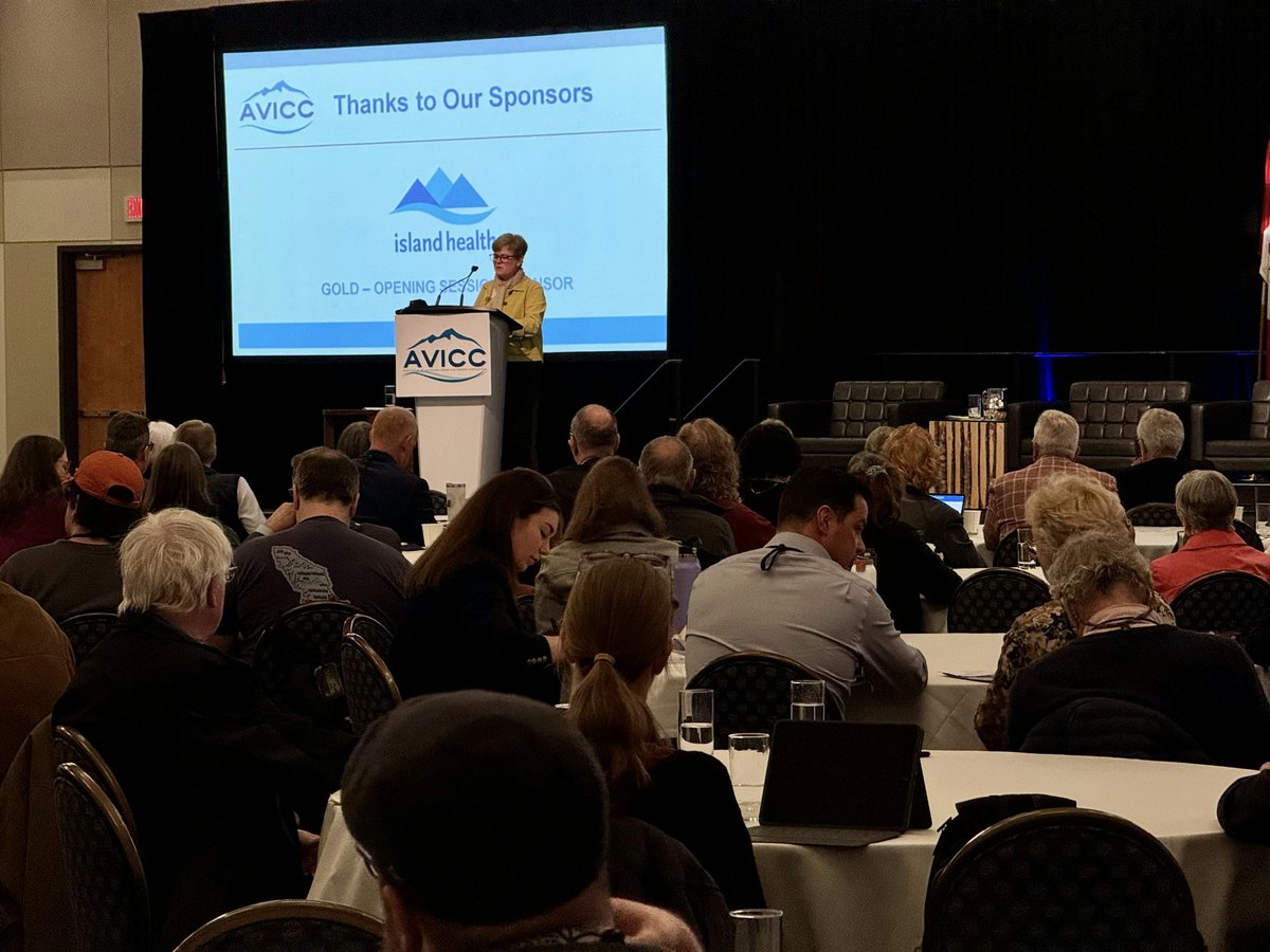 joelgrenz's tweet photo. Another successful AVICC convention in Nanaimo!
It's a great opportunity to network with local government people from across Vancouver Island and coastal communities, debate policy, learn new things, and sharpen my skills to deliver for #Parksville. https://t.co/osQ4NuWRen