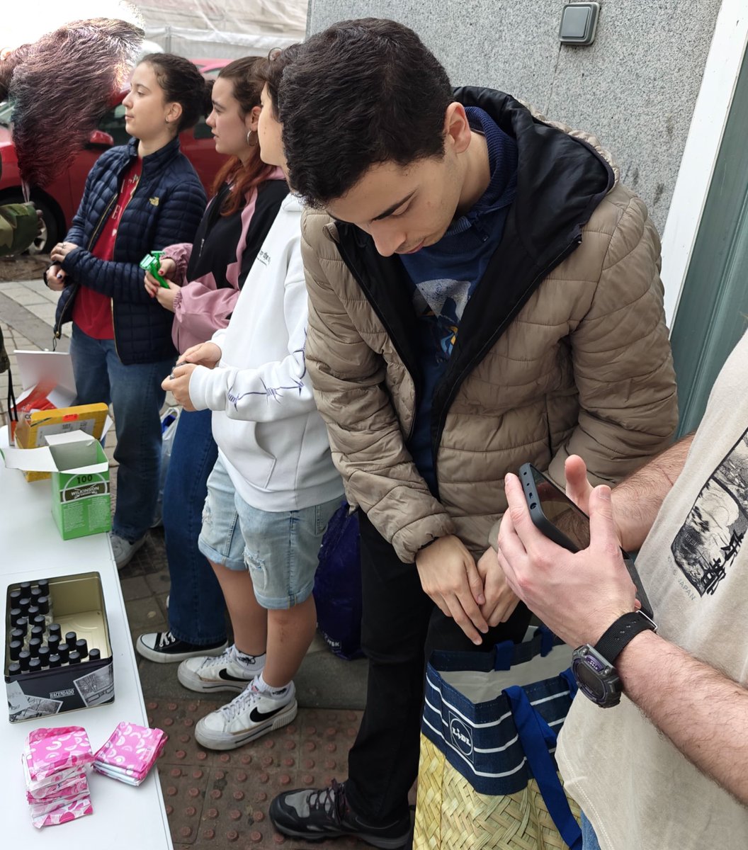 Hoy @jmvleganés ha tenido de nuevo participación en el programa de calle. El carisma Vicenciano sale a las calles