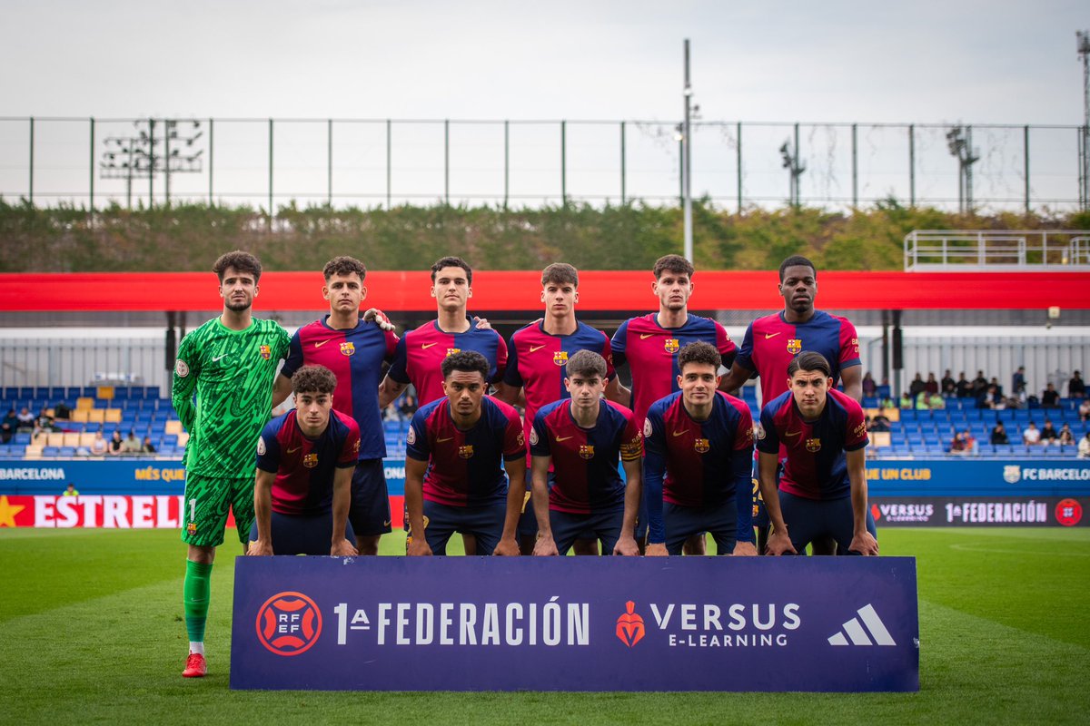 lo intentaremos hasta el final, este es el camino!!⚔️💙❤️
<a href="/FCBarcelonaB/">Barça Atlètic</a>