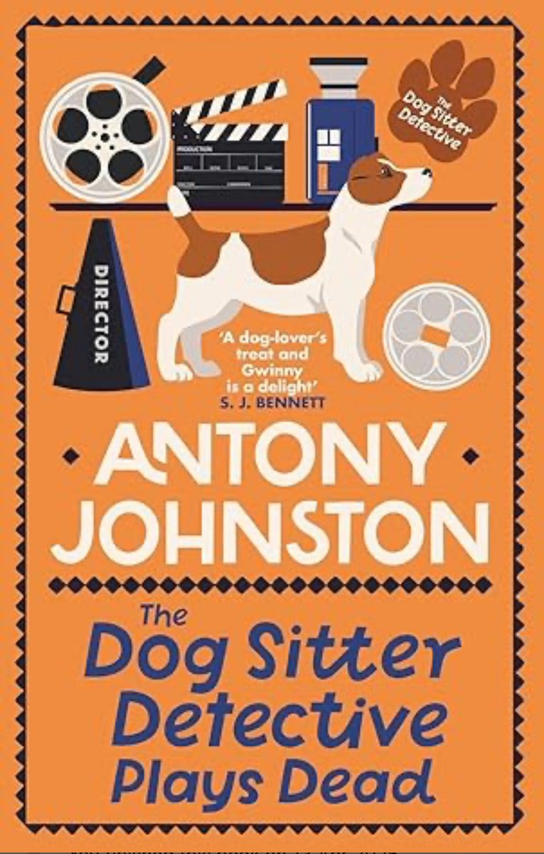 Book 17 of the year: audiobook of <a href="/AntonyJohnston/">Antony Johnston (@antonyjohnston elsewhere, too)</a>’s The Dog Sitter Detective Plays Dead, read by the fabulous Nicolette McKenzie. I love this series!