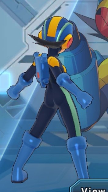 Rockman.exe is an underrated character among the genre of caked up characters ngl 💔