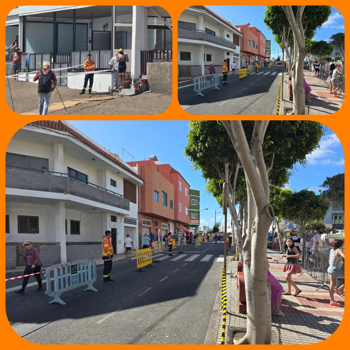 En la Mañana de hoy,
Participamos en el servicio preventivo
32ª Edición del triatlon de salinetas