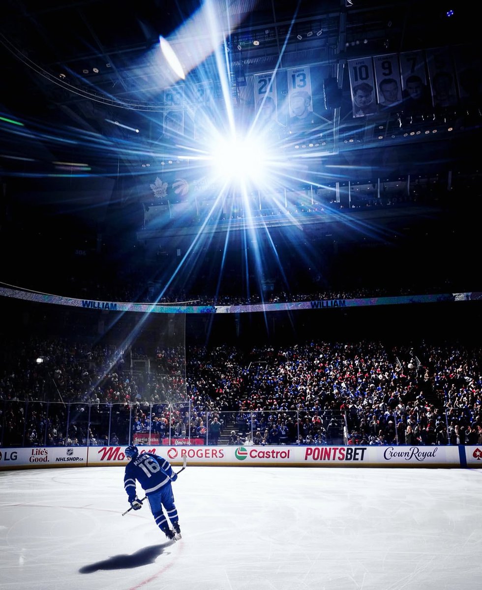This photo goes hard. Marner will see his name go up there one day if he takes a deal that won’t break the bank here in Toronto.