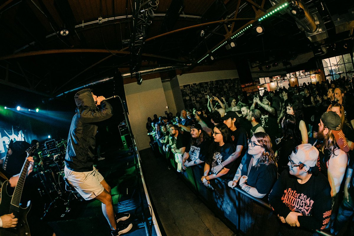 tracheotomymp3's tweet photo. Couple shows with @fitforanautopsy kicked ass, now heading back east to do some routing shows back home. 🐊 https://t.co/HYPxP4FaUM