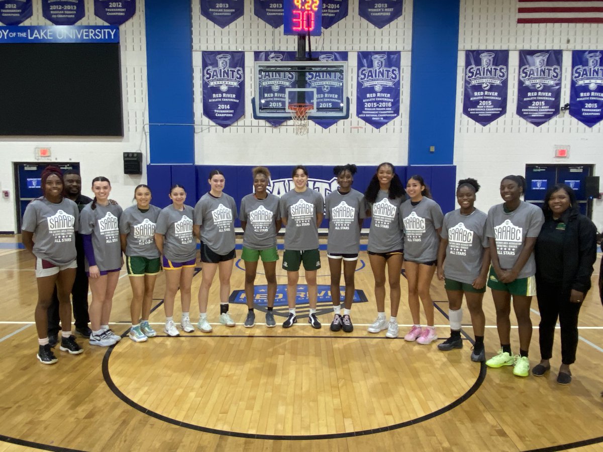 SAAABC Girls All-Star Game is about to tip here at OLLU.