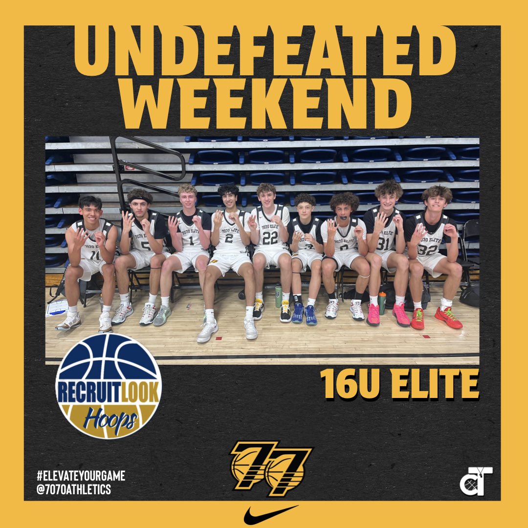 7070Athletics (@7070athletics) on Twitter photo 16U Elite Finishes the <a href="/RL_Hoops/">RecruitLook Hoops</a> Denver Showcase Undefeated‼️
#ElevateYourGame | #WeComin | #LoyalToTheSprings 16U Elite Finishes the <a href="/RL_Hoops/">RecruitLook Hoops</a> Denver Showcase Undefeated‼️
#ElevateYourGame | #WeComin | #LoyalToTheSprings