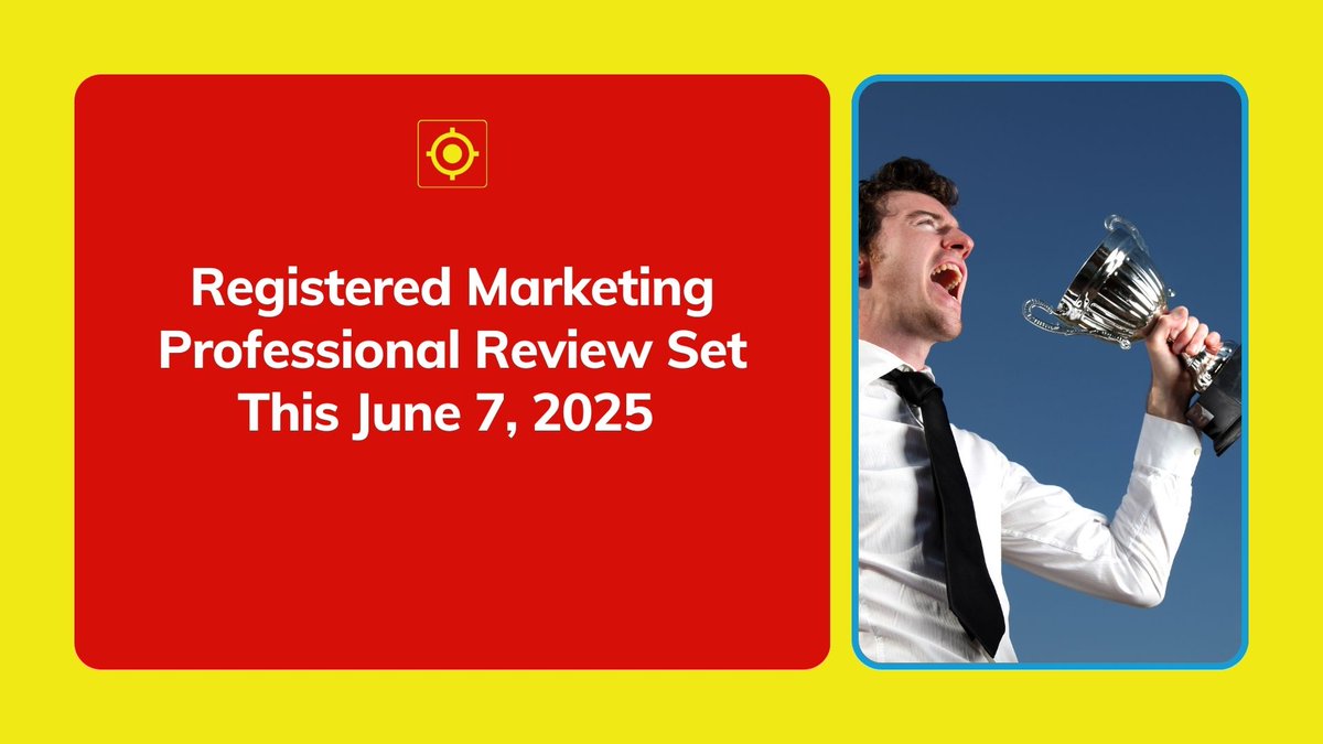 Registered Marketing Professional Review Set This June 7, 2025

#RMP #registeredmarketingprofessional #MarketingSuccess 

exlinkeventsblog.com/2025/04/Regist…