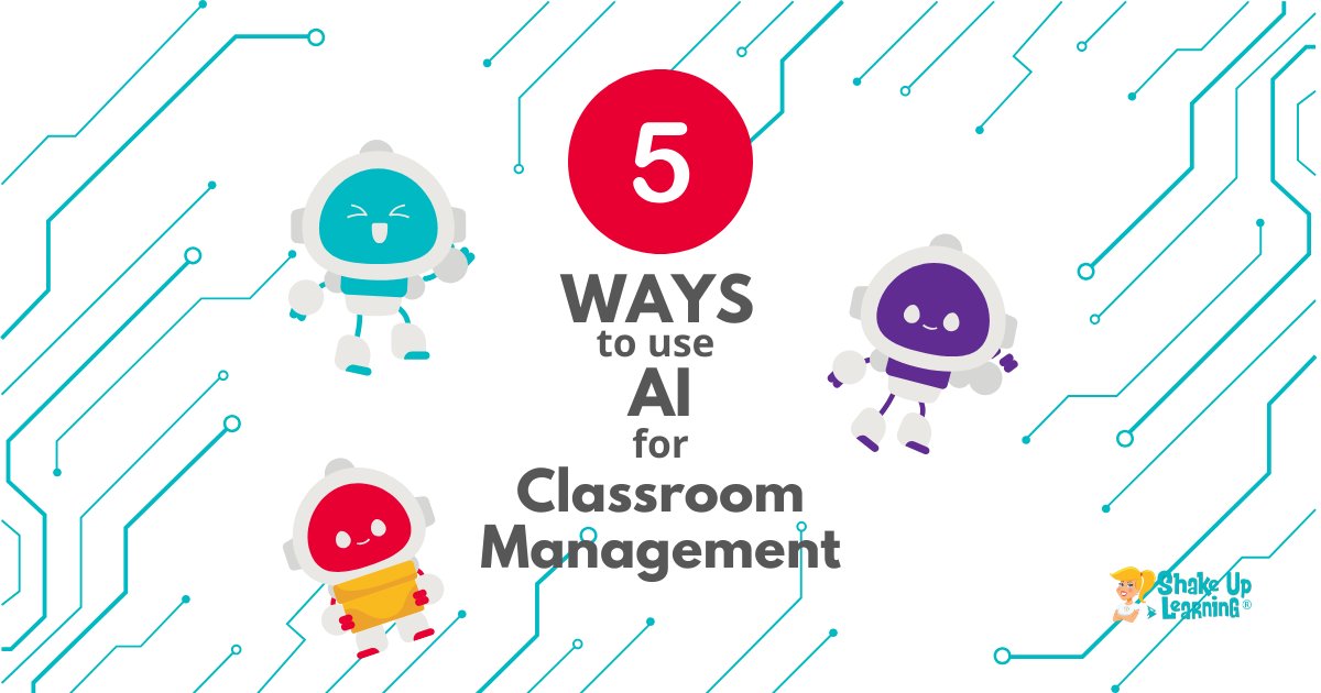 🤡 NO FOOLING!
AI can make classroom management easier!
✅ Save time
✅ Reduce disruptions
✅ Finish strong
shakeuplearning.com/blog/5-ways-ai… #AIforTeachers #ClassroomManagement #EdTech #TeacherTips #AIINEDUCATION #aiinedu #googleedu #k12 #ISTE #TCEA #FETC
