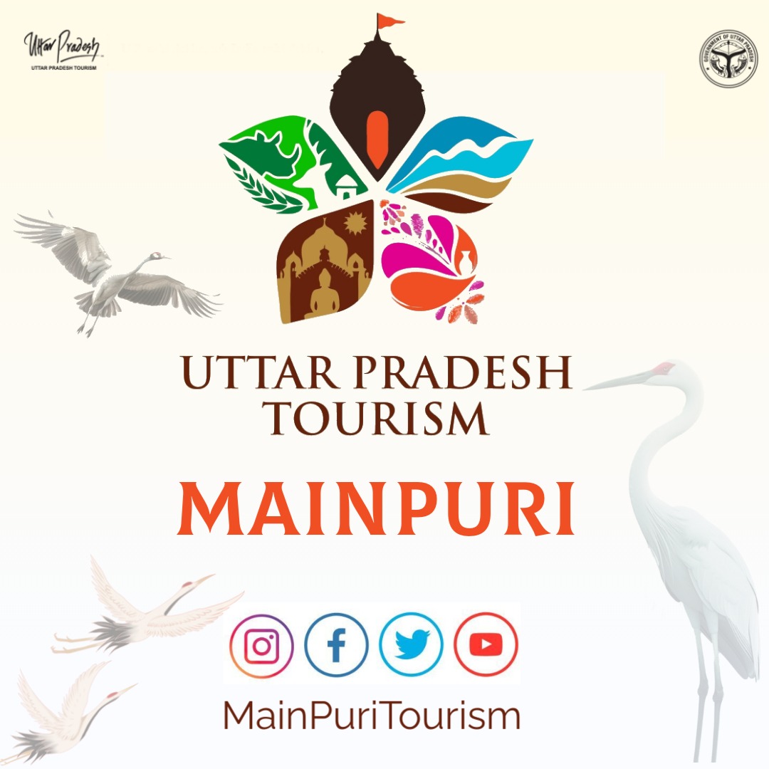 MainpuriTourism's tweet photo. 🌟 Explore the Beauty of Mainpuri! 🌟

Discover hidden gems, rich heritage, and vibrant culture – all through our official UP Tourism Mainpuri social media pages! 📸✨ https://t.co/LWCF5YgXmW