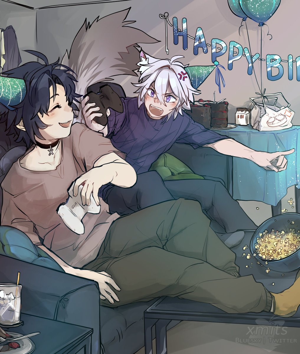 xmits's tweet photo. BIRTHDAY BOYYY! HAPPY HAPPY BDAY SETH 🐈🏹
#SethLowell | #HaruSeth | #Harumasa | #zzzero | #ZZZ

( im stupid and deleted this so reposts. woops😬) https://t.co/83tCKUejFl