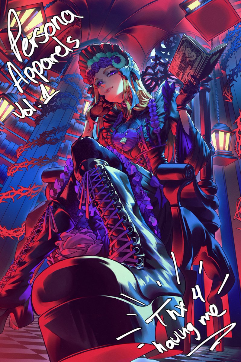 purple is my favorite plutonium flavor (@andrich_galam) on Twitter photo Chihaya illust I drew last year for <a href="/apparels_P/">Persona Apparels: A Fashion Fanbook</a> Fanbook :)) Chihaya illust I drew last year for <a href="/apparels_P/">Persona Apparels: A Fashion Fanbook</a> Fanbook :))