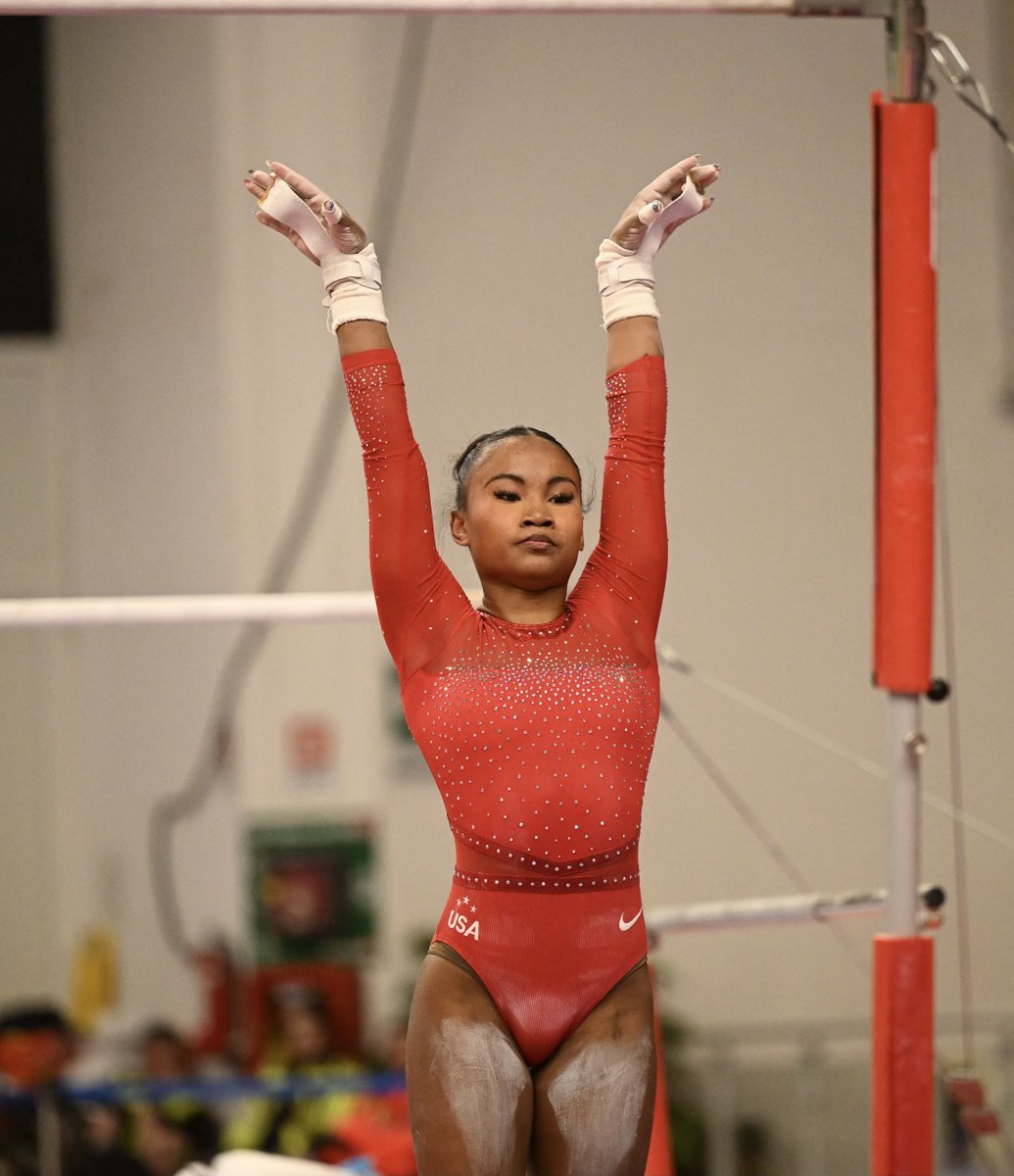 USAGym's tweet photo. Jesolo Junior Floor Final
🥇 Caroline Moreau, 12.850
🥈 Kylie Smith, 12.800

Jesolo Senior Bars Final
🥇 Simone Rose, 14.250
🥈 Claire Pease, 13.950 https://t.co/4JLzJyKTJl