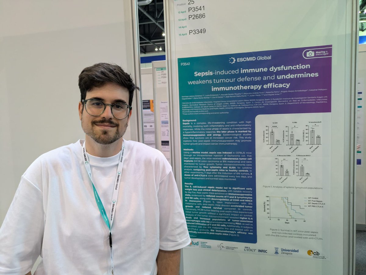 Huge thanks to <a href="/ESGAP_ABS/">ESGAP_ABStewardship</a> for the travel grant that allowed me to attend <a href="/ESCMID/">ESCMID</a> #ESCMIDGlobal and present my poster this Saturday. Grateful for the chance to share our work and connect with the amazing ID community!
