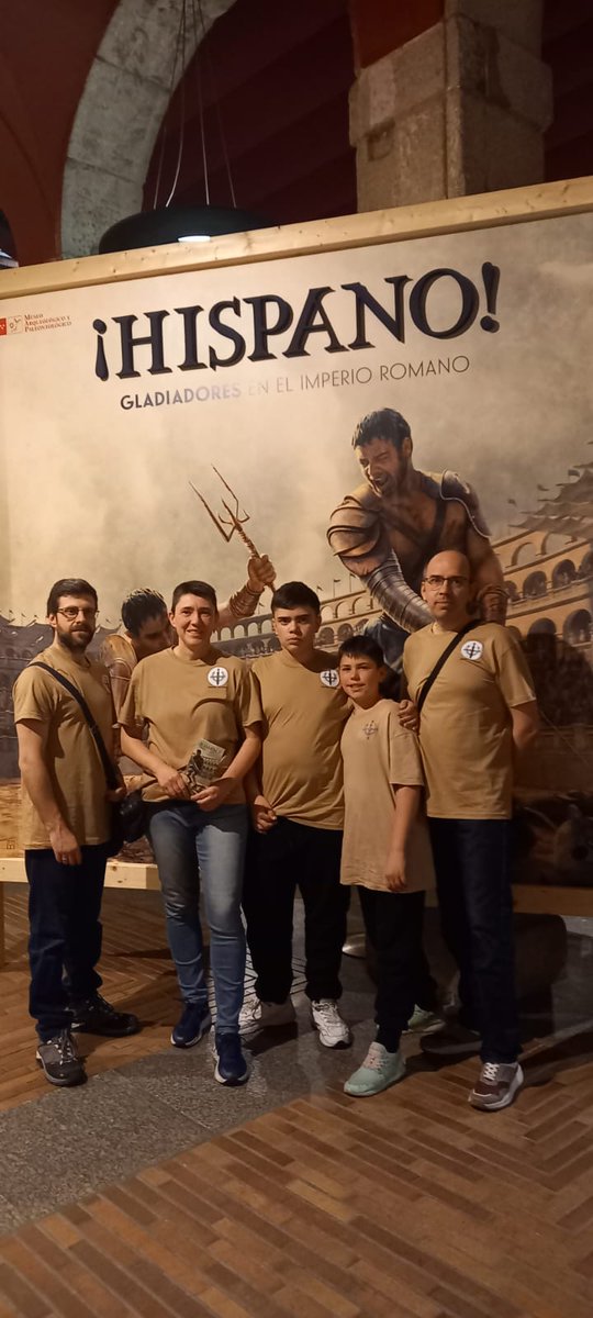 ArcheoSport's tweet photo. Primera visita. Vamos a ir más veces a ver la exposición temporal "¡HISPANO! GLADIADORES EN EL IMPERIO ROMANO! del Museo Arqueológico Regional de la Comunidad de Madrid 

Ya tenemos el catálogo de la exposición, comprado en @latiendadelMAR  ademas de otras cosas muy chulas. https://t.co/6RCd25KtCK
