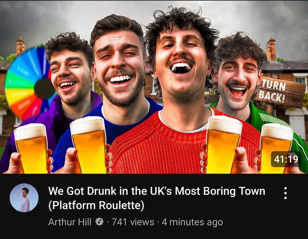 NOT HIM UPLOADING THIS WITHOUT A WARNING