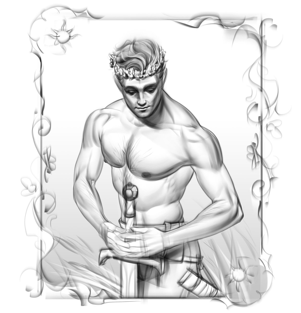 My daily anatomy practice turned into a sketch with Henry

#KCD2 #KingdomComeDeliverance2 #henryofskalitz #hansry #KCD