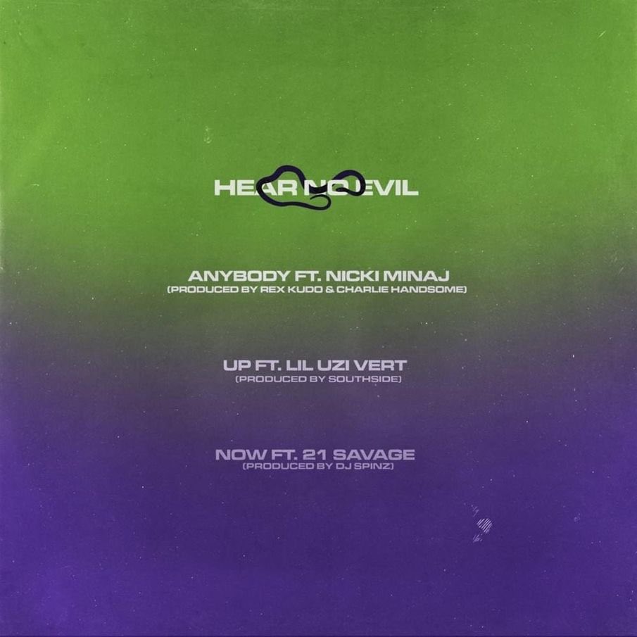 ThuggerDaily's tweet photo. 7 years ago today, Young Thug dropped ‘Hear No Evil’🙉, a surprise 3 song EP dedicated to his deaf brother

Featuring Nicki Minaj, Lil Uzi Vert, &amp; 21 Savage. 3 songs, 3 completely different sounds, 0 misses.

#FreeDeafGreg https://t.co/BQxECQGFqI