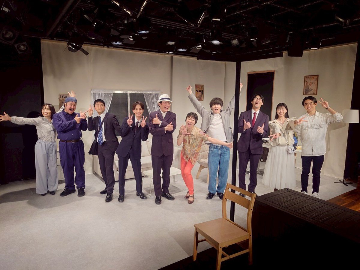 SYOGOYOSHIDAda's tweet photo. ＃刑事舟辰三郎

全日程が終了しました！！
ご来場いただいたお客様誠にありがとうございました🙇‍♂️
一先ず無事に終演できてホッとしております。全公演満席、本当にありがたい限りです。打ち上げを終えて、帰ります！！ https://t.co/r07l6J47J3