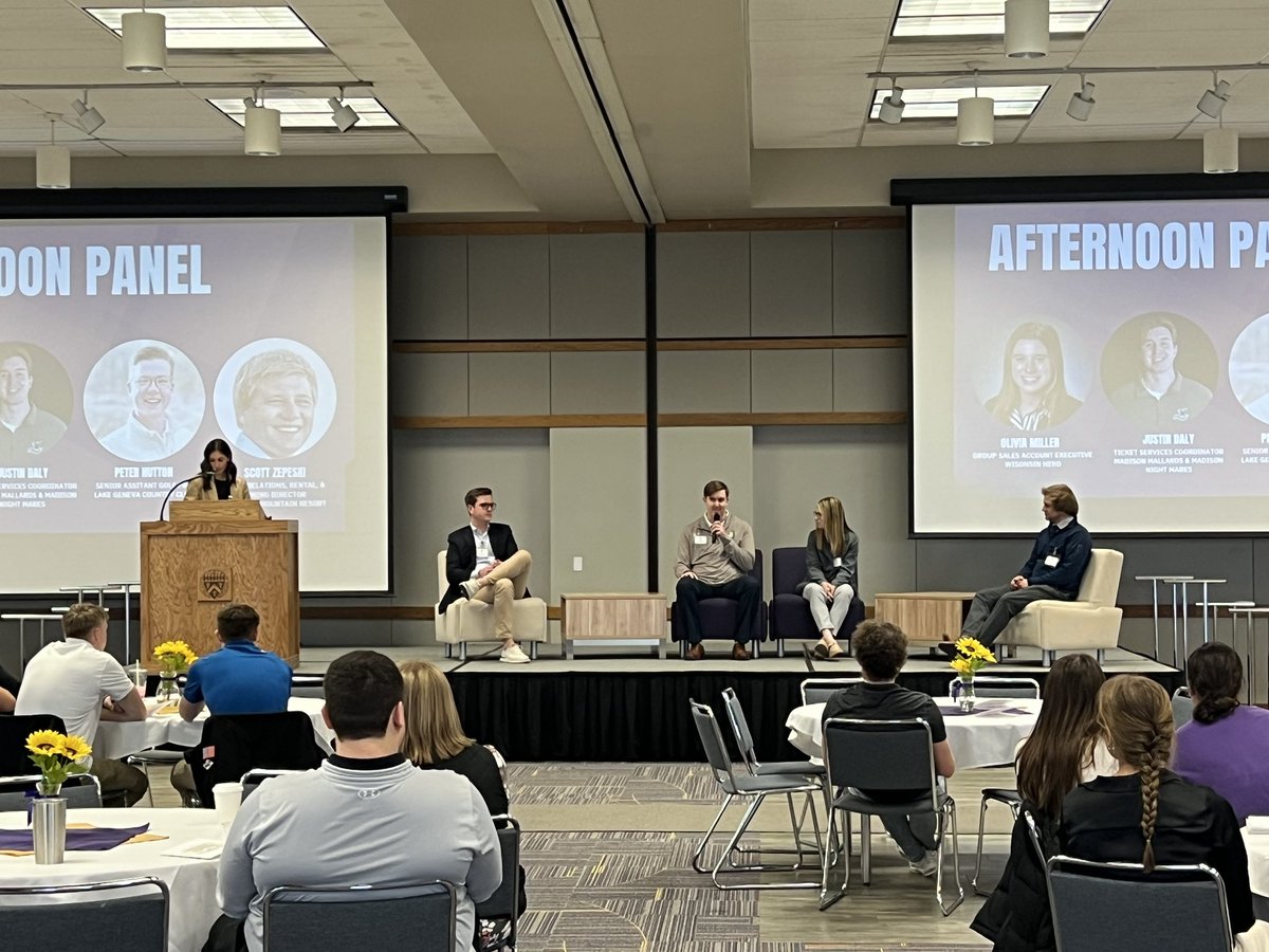 What an incredible day! 🙌

Friday we had the Sport Business Symposium and it didn’t disappoint. Thank you to all those who attended, and a special thank you to all our panelists and our keynote speaker Tim LeFevour! 

Some photos from the special day ⬇️