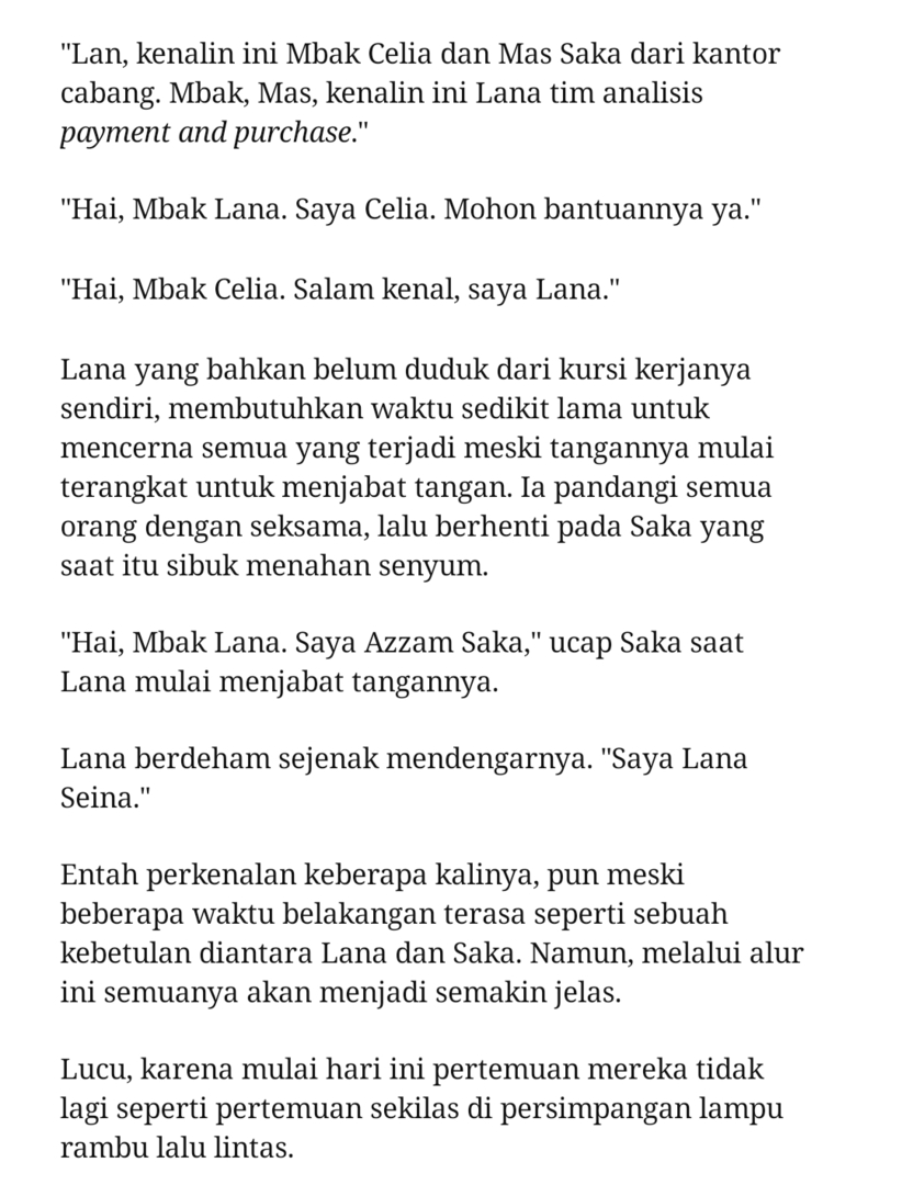 wattpadmenfess_'s tweet photo. /wp/ karya chicklit metropop romance pertama punya sender ini akhirnya bisa lanjut! Tentang para manusia dewasa yang ketemu waktu mereka sibuk cari ruang bernapasnya di tengah permasalahannya masing-masing. Mari mampir, tautannya ada di reply ya! <3 https://t.co/F0jbV85wyu