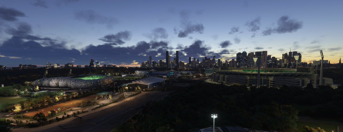 captainab_'s tweet photo. You would think these photos are of Melbourne but did you know they were shot in MSFS 2024? Amazing! ✈️ https://t.co/O9jVtL0a8x