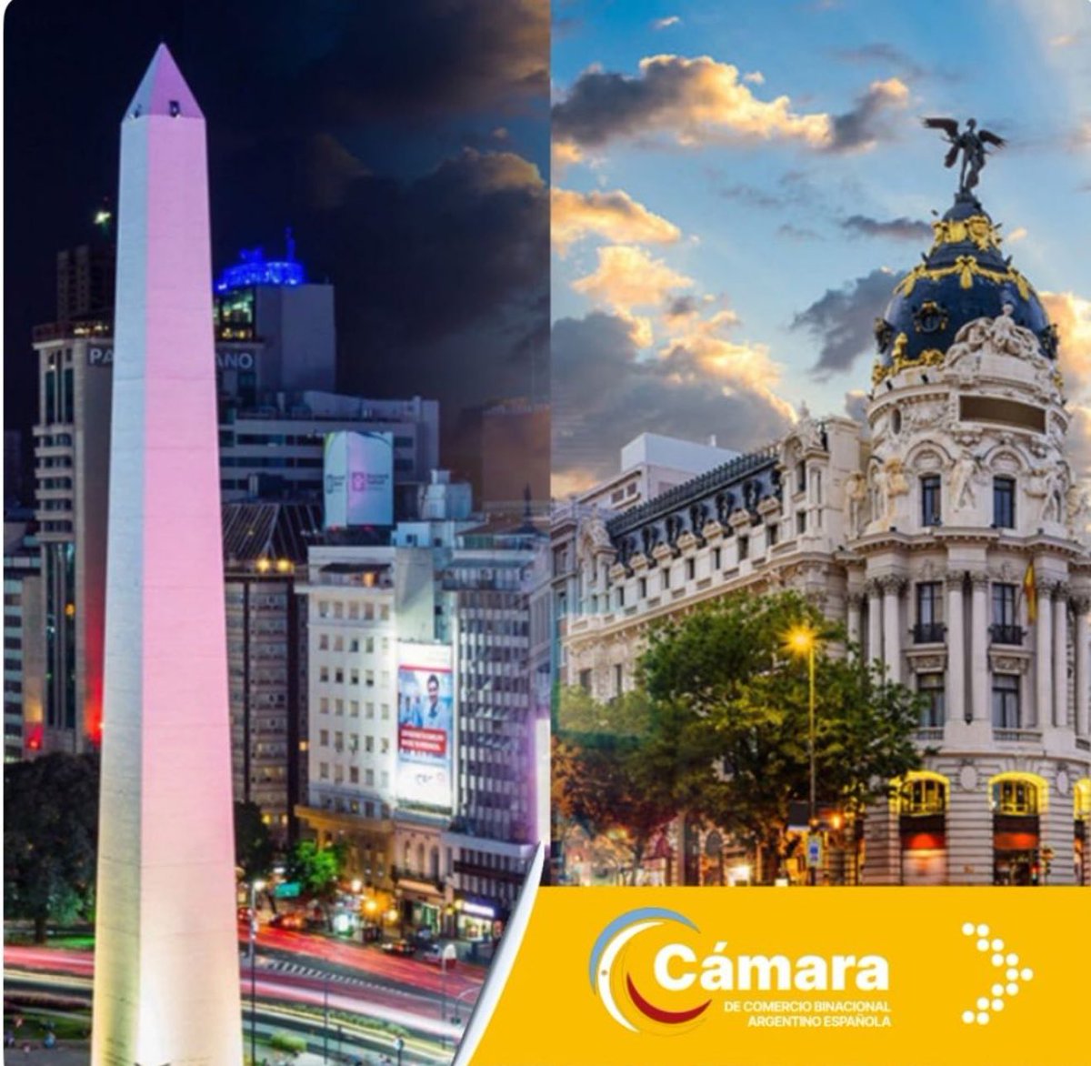🚀 ¡Nace la Cámara de Comercio Binacional Argentino Española!
Una nueva oportunidad para empresas y emprendedores de #Argentina y #España de conectar, colaborar y crecer.
Conocé todos los beneficios y sumate:
ccargenesp.org

#Negocios #CámaraArgentinoEspañola
#Networking