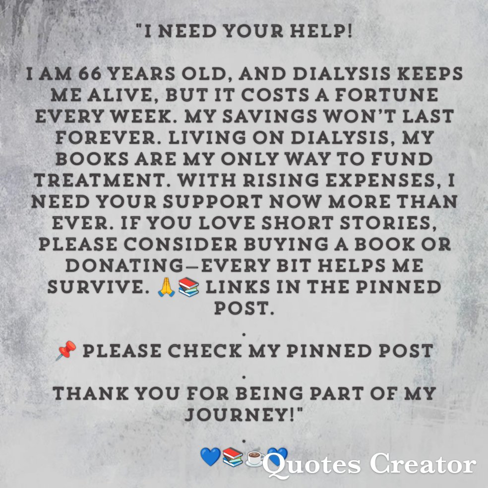 ListsForFriends's tweet image. My body is weak, but my spirit is strong. With your help, I can keep going. 💖 #SupportNeeded
@markste00554141
@mosaictheories
@rabcomm
@HawkeyeTownsend
@Rachael50244055
@RogerPicardUSA
@Jakey1999258375
@leuba_
@JDAdamsAuthor
@RoxyByrd4
@realJonRiley
@rvo1115
@LowOnIron1…