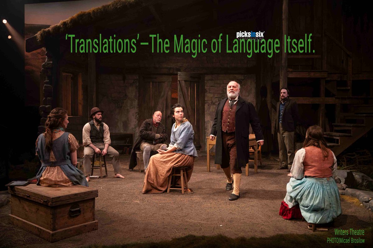 #PicksInSix Review - Read Ronald Keaton's highly recommended review of Brian Friel's 'Translations' now playing in an elegant production directed by Braden Abraham at <a href="/WritersTheatre/">Writers Theatre</a> through May 4. conversationswithedtracy.com/picksinsix/202…