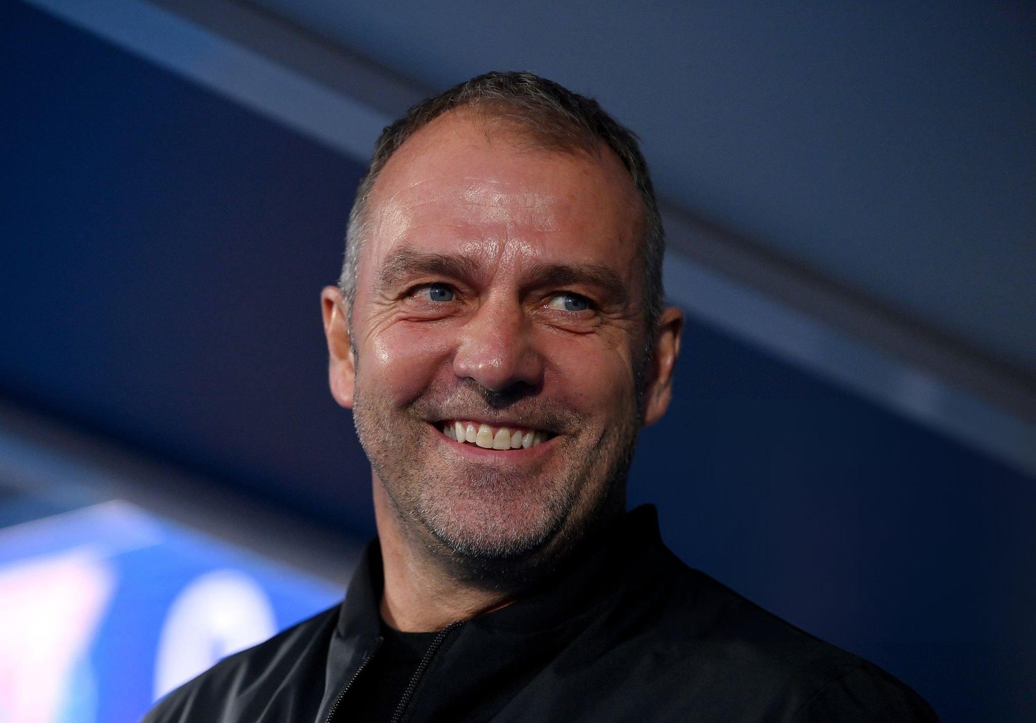 Hansi Flick en el Signal Iduna Park