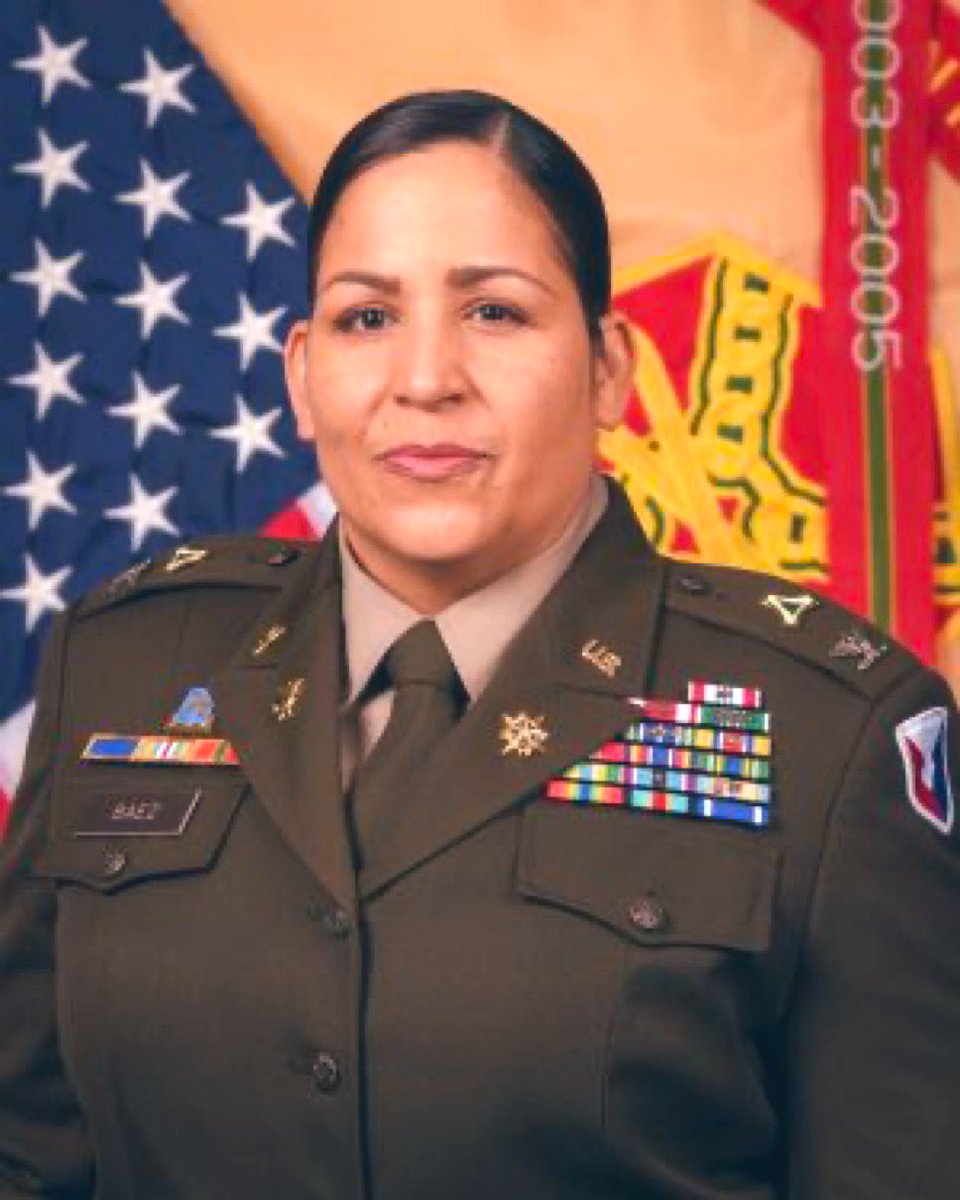 amuse's tweet image. DEI: Fort McCoy’s Colonel Sheyla Baez Ramirez refuses to display SecDef and POTUS photographs. When will she be relieved from command? 

h/t @noCinErik