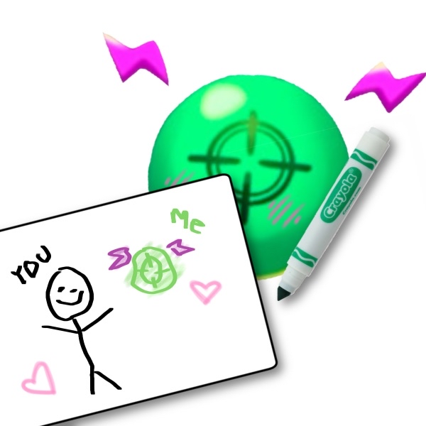 SaidaStein's tweet photo. The only robot art Saida will ever accept is Sprockets!

I use AI in my robotics all the time! However generative AI used for art takes away from REAL artists creativity and opportunities! Saida will not stand for AI art-!

Anyways, Look at what he made for you~! 💚💜 https://t.co/ETFMxBDf1n