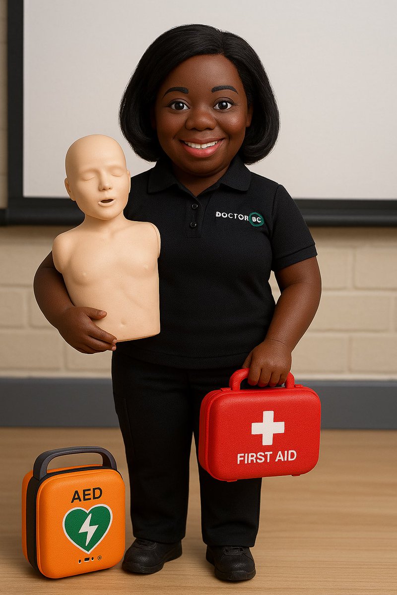 DoctorABC_UK's tweet image. Well, I definitely wasn’t ready for this! Not sure about this trend #firstaidinstructor #firstresponder #aidoll #trendingdoll #createdbyai #firstaid