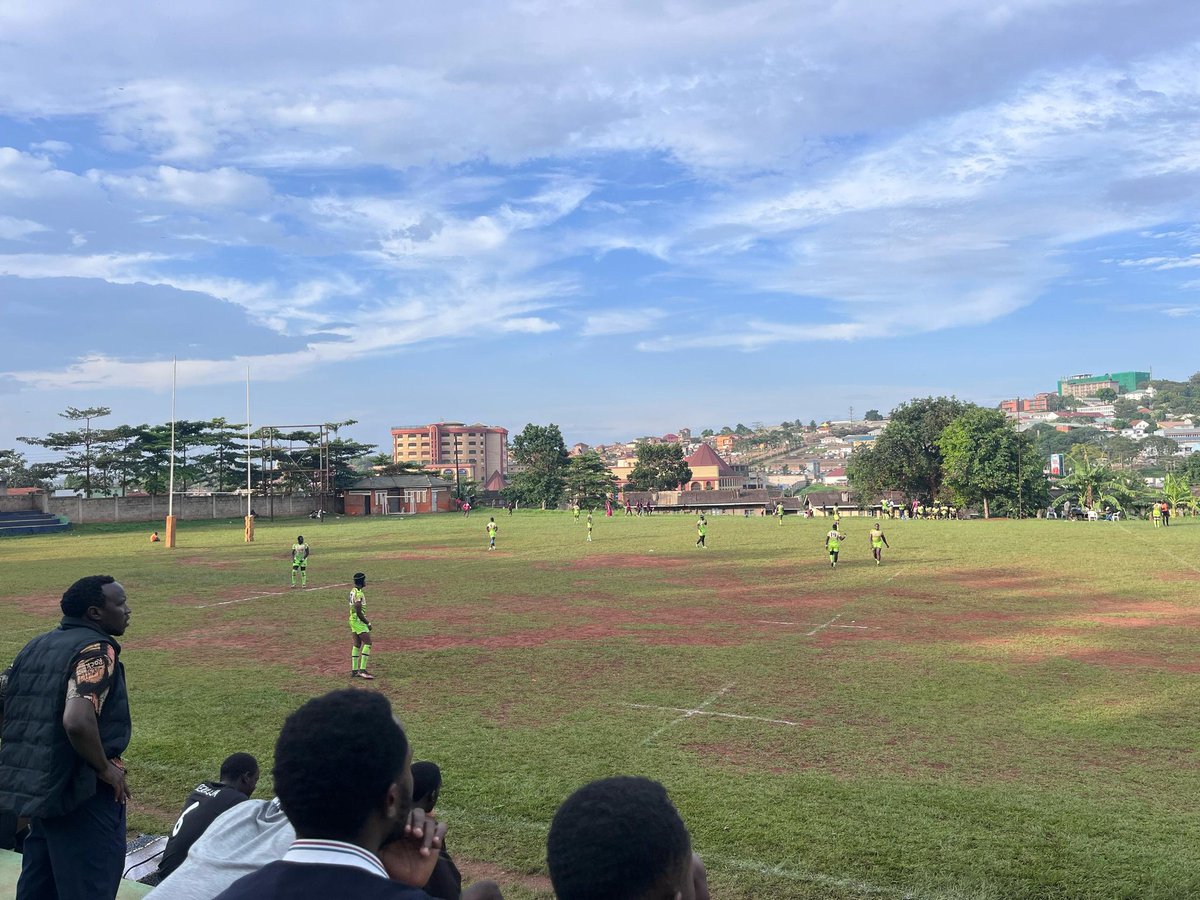 Ag. Deputy Dean of students in charge of Sports <a href="/Makerere/">Makerere University</a>, Mr. Brian Miiro Nsubuga <a href="/BrianMiiro/">miiro brian</a> watching the IMPIS final against Rams at Graveyard 😊🏉

<a href="/ProfNawangwe/">Barnabas Nawangwe</a>

#ARROGANCE 💚
#MAKSports 
#TuliKuGraveyard 
#MakerereRugbyDerby