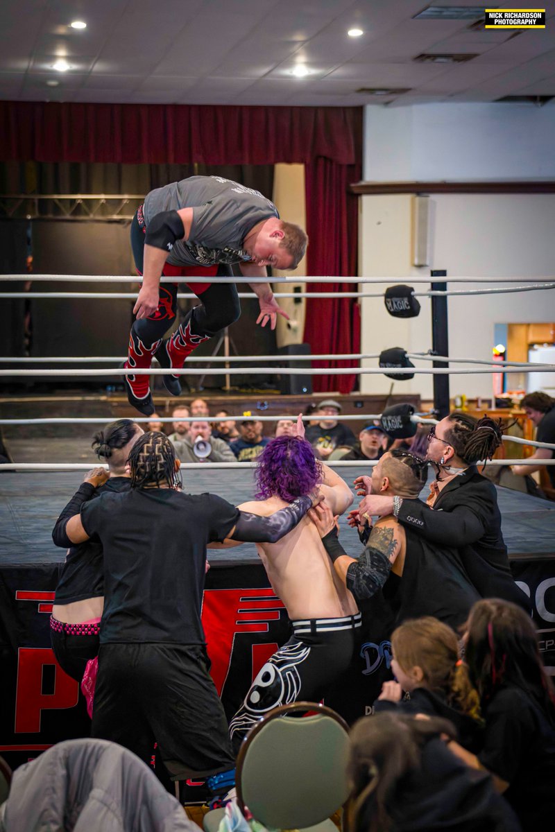 NickNrichard's tweet photo. Photos from Pro Wrestling Magic’s “Superbad” at The Mecca Saturday night

#ThisIsMagic
#10YearsOfMagic
@WrestlingMagic

Dan Murdoch https://t.co/pQGNl0Zy0t