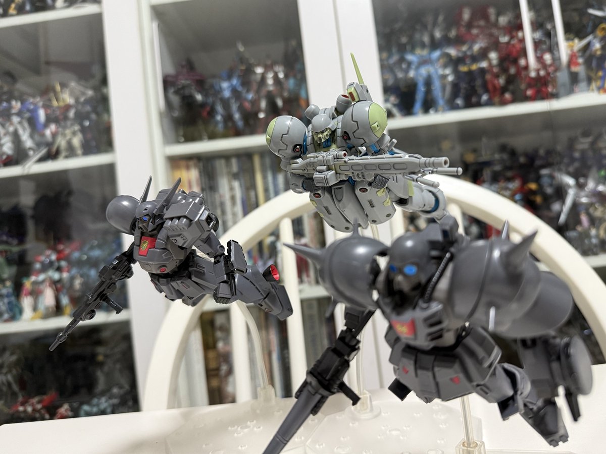 Athfeild's tweet photo. ULTRA ACTION TROOPER
ZI-KRON 1
#プラモデル 
#酋長大陸
#ROBOT魂
#ガンダムF91 https://t.co/jaYBWybpn2