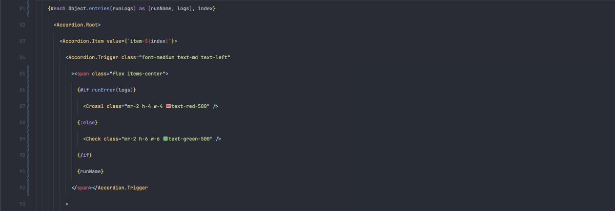 fralps_dev's tweet photo. Spending this Sunday afternoon giving the workflow run logs view a much-needed polish for https://t.co/eWS3FQI1p7 🦑

#IndieDevs #DevTools #github @sveltejs @SvelteSociety @adonisframework https://t.co/ET3MElBFzZ