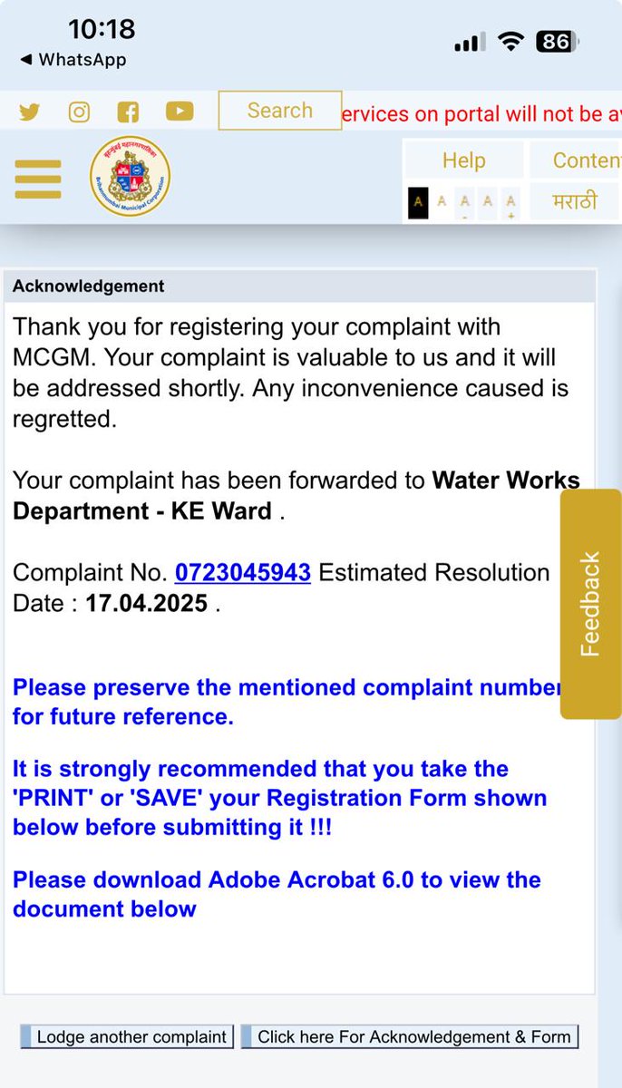 ankyyshah11's tweet image. Water storage issues in our area are unbearable! Frequent shortages from past 1 week and poor maintenance need urgent attention #WaterSupply #FixTheIssue @mybmc @mybmcWardKE  Please help resolve this @parag_alavani